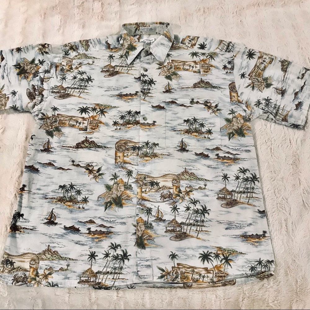 PIERRE CARDIN VINTAGE HAWAIIAN SHIRT